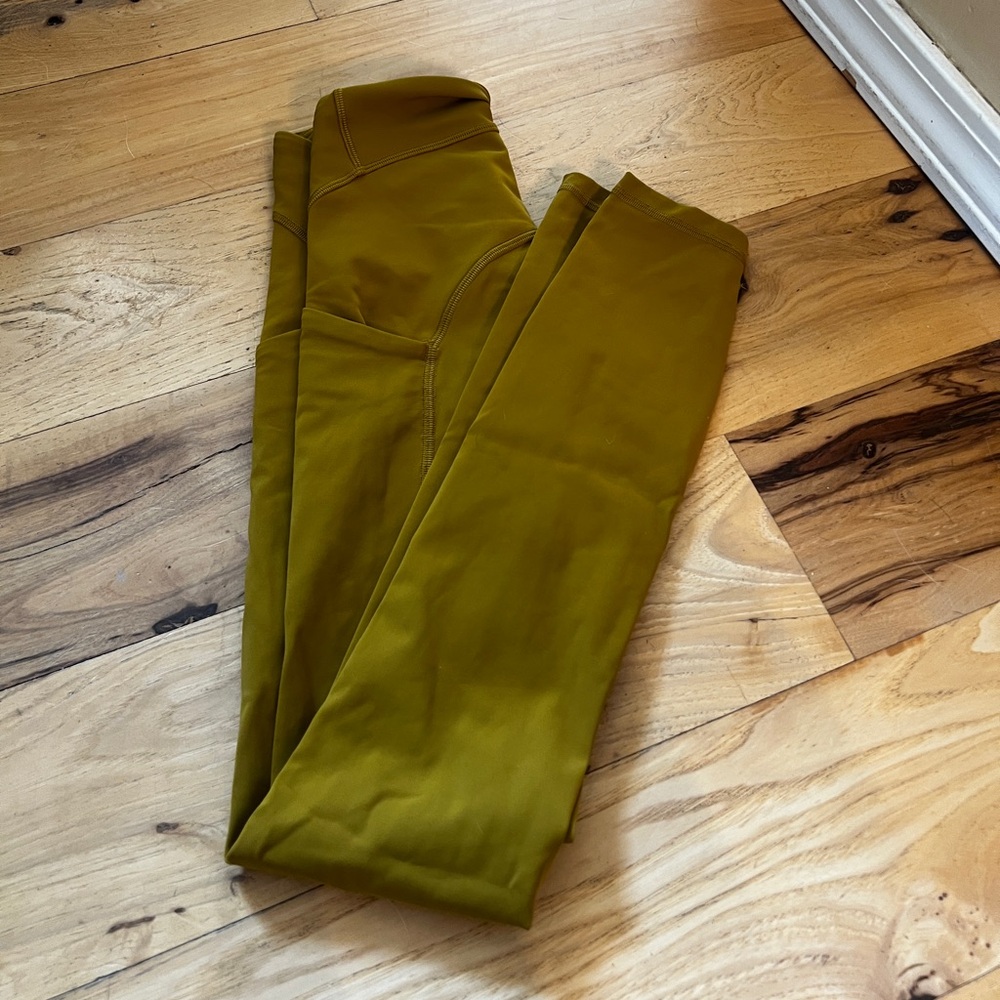Olive Green Women's Pants